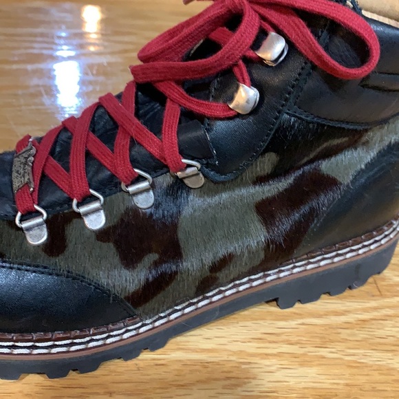 MENS VALBELLA 3 BLACK CAMO POPULAR HIKING STYLE FASHION BOOT SIZE 10 (43) COMFY! - Picture 7 of 16